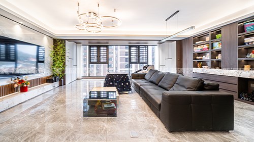 181m²意式輕奢大平層，主臥隔斷設(shè)計(jì)絕了|長(zhǎng)沙全屋整裝